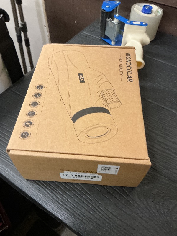 Photo 1 of 12x56 High Power Monocular Telescope for Adults | Comes with Smartphone Adapter Tripod Travel Bag | Bird Watching Hunting Hiking Camping Gift - Green