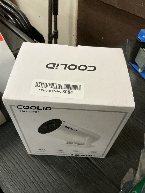 Photo 1 of [Built-in Apps & 2026 Upgraded] Mini Projector Support 4K 1080P Auto Keystone 180° Rotatable with WiFi 6 and Bluetooth 5.4, Projector Portable Compatibile with HDMI/TV Stick/Memory Stick/Laptop-Black