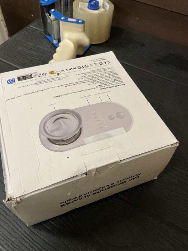 Photo 1 of KAUGIC Electric Ear Wax Removal Kit, FSA-HSA-Eligible, Water Powered Ear Irrigation System with Sewage Collection, 4 Clean Modes, Safe & Effective, 3 Ear Tips for Adults