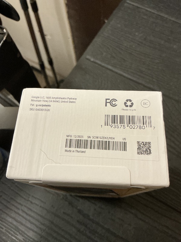 Photo 1 of Google Nest Doorbell (Battery) - Linen