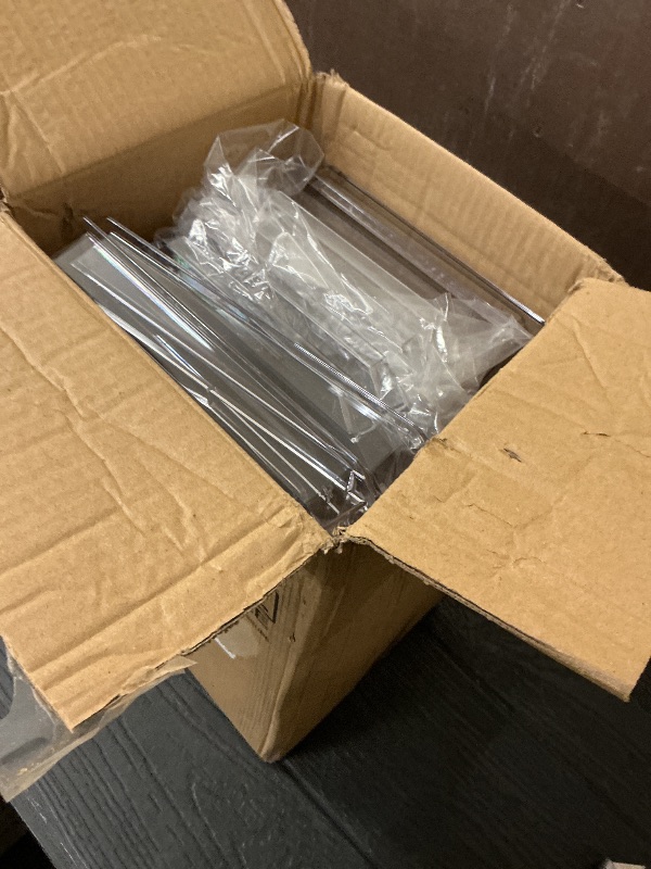 Photo 1 of 2 Set, 2 Tier Clear Organizer with Dividers for Cabinet, Shlef, Counter - MultiUse Slide-Out Storage Container - Kitchen, Pantry, Medicine Cupboard Bins, Bathroom, Vanity Makeup, Under Sink Organizing