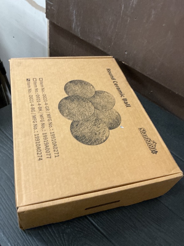 Photo 1 of Stanbroil Ceramic Balls - 4” Round Fire Stones for Fire Pit Fire Bowl and Fireplace - Set of 12, Beige