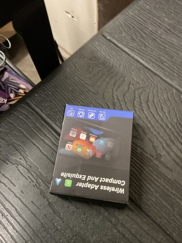 Photo 1 of 2026 Aimoon Mini Wireless CarPlay Adapter Upgrade Wired to Wireless for CarPlay & Android Auto Plug and Play Fast Auto-Reconnect Stable Control Zero Delay Car Play for iPhone iOS 10+ Android 11+