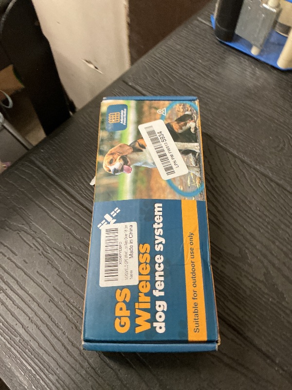 Photo 1 of VERSMELO GPS Wireless Dog Fence, Electric Fence for Dogs, Perimeter Collar Fence System, Radius 33-1999 Yards, IPX7 Waterproof, Beep Vibration Shock Correction, for Pets Over 18 Lbs
