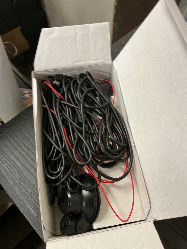 Photo 1 of 4 Channel 360° Dash Cam Front Rear Inside & Left Right,4K+1080P*3 FHD Car Camera,5GHz WiFi & App Control,8 IR Lamps Night Vision,24H Parking Mode,G-Sensor,Loop Recording,Includes 64GB SD Card?Black?