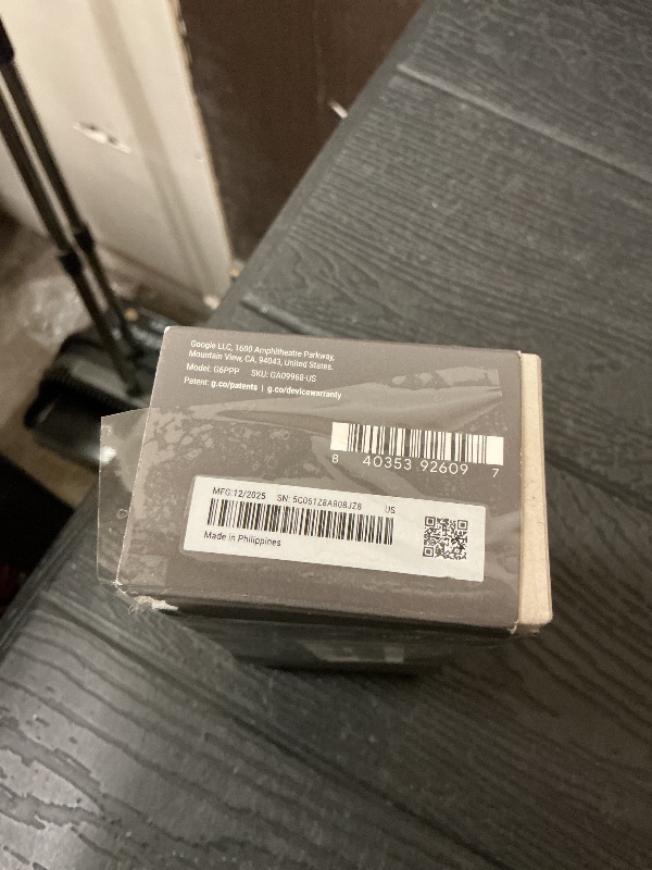 Photo 1 of Google Nest Doorbell (Wired, 3rd Gen) - 2K Video and Gemini, Live View, Night Vision, 2-Way Audio - Works with Google Home - 2025 Model - Hazel