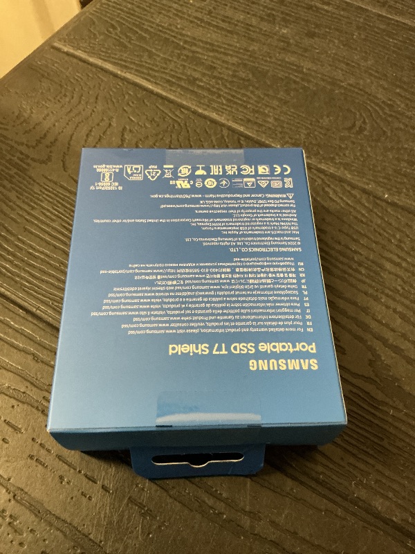 Photo 1 of Samsung T7 Shield 4TB Portable SSD - 1050MB/s, Rugged, Water & Dust Resistant, for Content Creators - Black