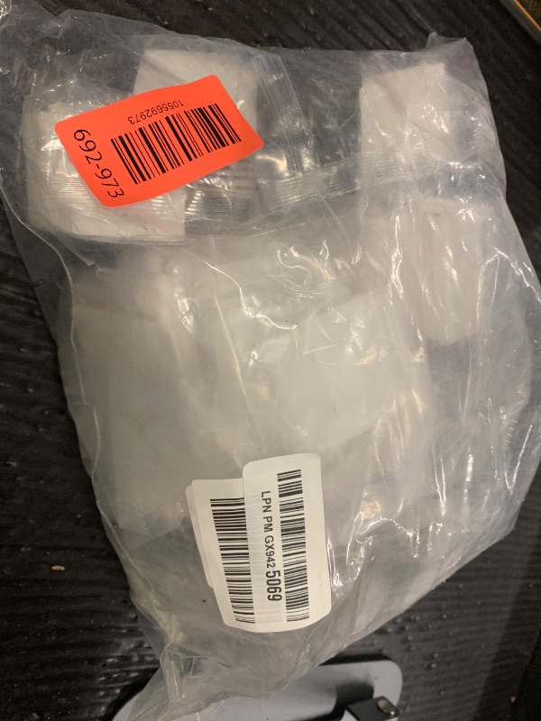 Photo 1 of 100PCS Square Button Parts, DIY Fridge Magnet Button Maker Supplies for Squares-Shaped Button Maker Machine 50mm, Including Metal Cover, Plastic Back Cover, Clear Film, Soft Magnet (Square)