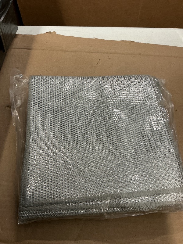 Photo 1 of 20 Pcs New Upgrade 3-Layer Metal Dish Cloth, No Scratches Wire Cleaning Cloth , Reusable Multipurpose Wire Dishwashing Rag for Kitchen Cleaning Cloths,Sinks,Dishes,Stove Top, Dimensions, 7.87“ x 7.87”