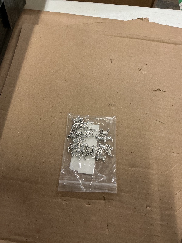 Photo 1 of 30PCS Goat Charm Jewelry Making – Antique Silvery Tibetan Metal Pendants for DIY, Necklace Bracelet Earrings Keychain, Farm Animal Themed Accessories, Cute Small Dangle Beads, Unique Gifts Decorations
