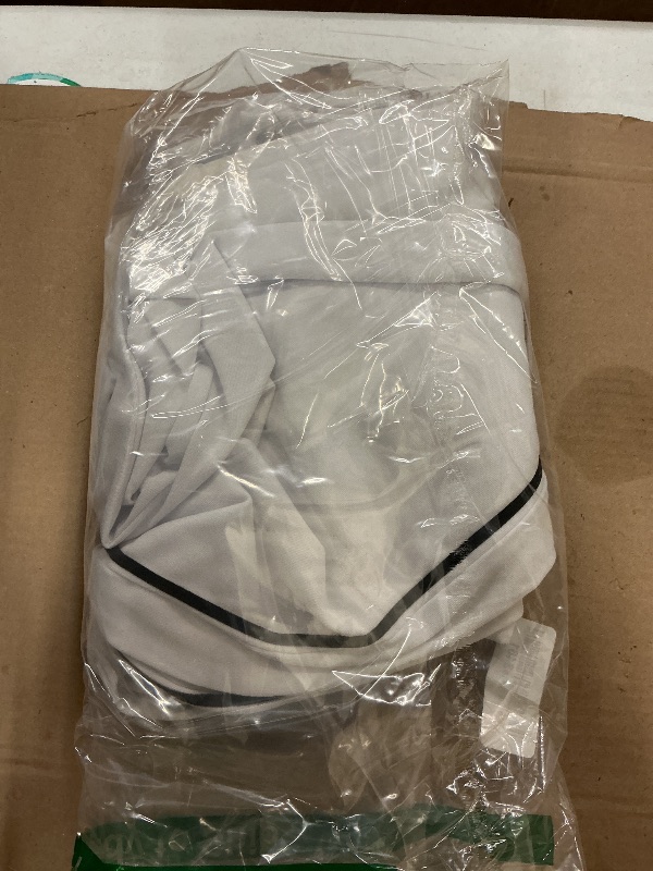 Photo 1 of Dirty Mids - Piped Collection Baseball Pants - White Pant/Black Piping - XL