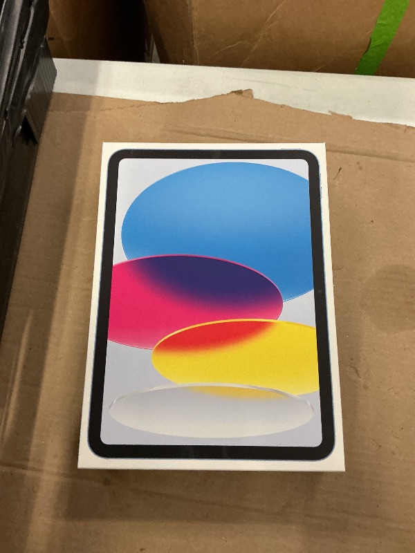 Photo 1 of FACTORY SEALED— Apple iPad 11-inch: A16 chip, 11-inch Model, Liquid Retina Display, 512GB, Wi-Fi 6, 12MP Front/12MP Back Camera, Touch ID, All-Day Battery Life — Blue