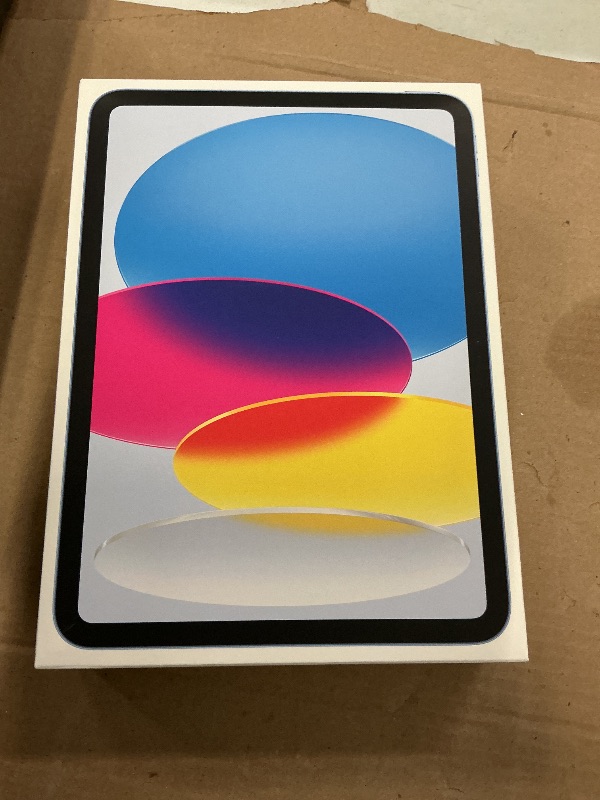 Photo 1 of FACTORY SEALED—  Apple iPad 11-inch: A16 chip, 11-inch Model, Liquid Retina Display, 512GB, Wi-Fi 6, 12MP Front/12MP Back Camera, Touch ID, All-Day Battery Life — Blue