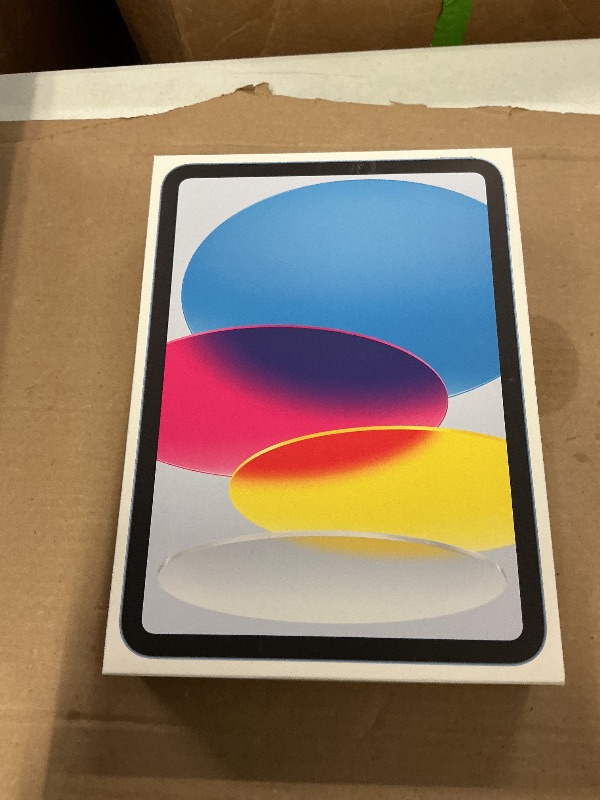 Photo 1 of FACTORY SEALED— Apple iPad 11-inch: A16 chip, 11-inch Model, Liquid Retina Display, 512GB, Wi-Fi 6, 12MP Front/12MP Back Camera, Touch ID, All-Day Battery Life — Blue