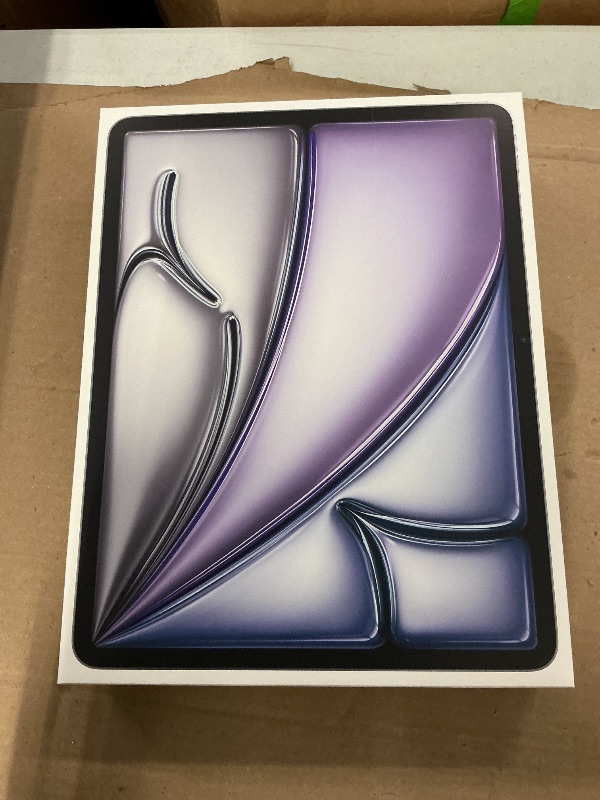 Photo 1 of FACTORY SEALED— Apple iPad Air 13-inch with M3 chip Built for Apple Intelligence, Liquid Retina Display, 128GB, 12MP Front/Back Camera, Wi-Fi 6E, Touch ID, All-Day Battery Life — Space Gray