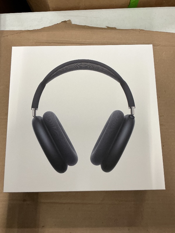 Photo 1 of Apple AirPods Max Wireless Over-Ear Headphones, Pro-Level Active Noise Cancellation, Transparency Mode, Personalized Spatial Audio, USB-C Charging, Bluetooth Headphones for iPhone - Midnight