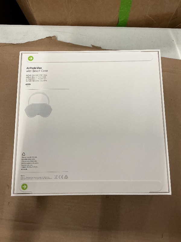 Photo 1 of Apple AirPods Max Wireless Over-Ear Headphones, Pro-Level Active Noise Cancellation, Transparency Mode, Personalized Spatial Audio, USB-C Charging, Bluetooth Headphones for iPhone - Midnight