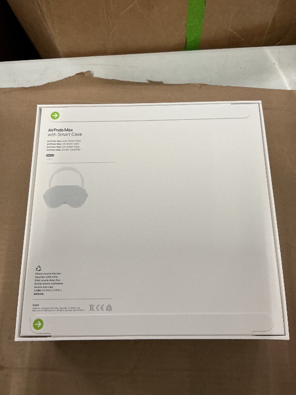 Photo 1 of FACTORY SEALED—  Apple AirPods Max Wireless Over-Ear Headphones, Pro-Level Active Noise Cancellation, Transparency Mode, Personalized Spatial Audio, USB-C Charging, Bluetooth Headphones for iPhone - Midnight