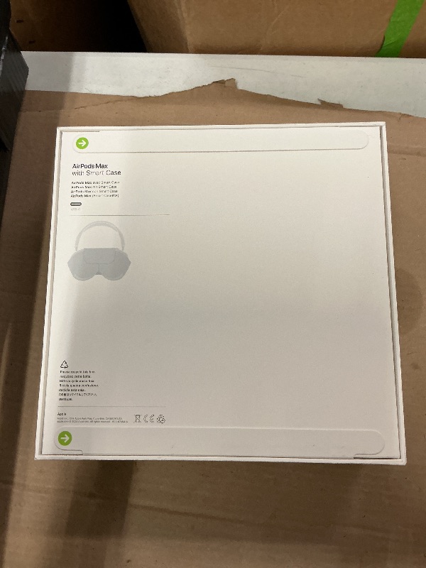 Photo 1 of FACTORY SEALED— Apple AirPods Max Wireless Over-Ear Headphones, Pro-Level Active Noise Cancellation, Transparency Mode, Personalized Spatial Audio, USB-C Charging, Bluetooth Headphones for iPhone - Midnight