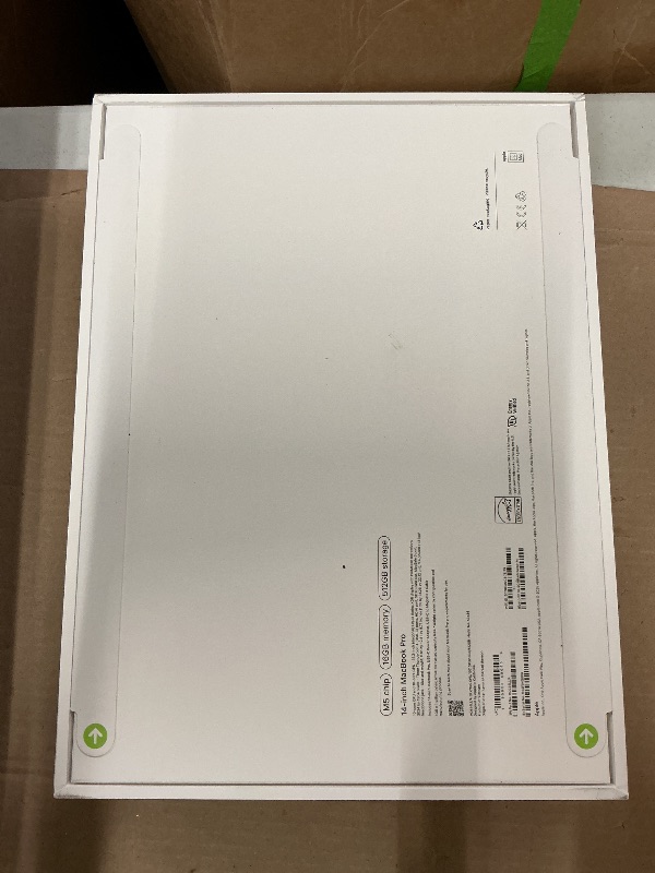 Photo 1 of FACTORY SEALED—  Apple 2025 MacBook Pro Laptop with M5 chip with 10?core CPU and 10?core GPU: Built for Apple Intelligence, 14.2-inch Liquid Retina XDR Display, 16GB Unified Memory, 512GB SSD Storage; Silver