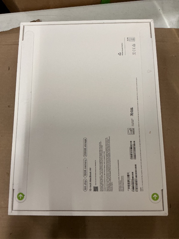 Photo 1 of FACTORY SEALED—  Apple 2025 MacBook Air 13-inch Laptop with M4 chip: Built for Apple Intelligence, 13.6-inch Liquid Retina Display, 16GB Unified Memory, 256GB SSD Storage, 12MP Center Stage Camera, Touch ID; Starlight