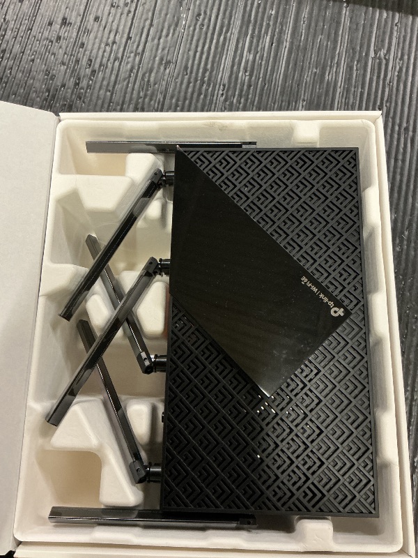 Photo 1 of TP-Link AXE5400 Tri-Band WiFi 6E Router (Archer AXE75), 2025 PCMag Editors' Choice, Gigabit Internet for Gaming & Streaming, New 6GHz Band, 160MHz, OneMesh, Quad-Core CPU, VPN & WPA3 Security