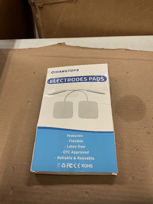 Photo 1 of 22 PCS 2X 2” Tens Unit Electrode Pads Compatible with Auvon Tens 7000 Muscle Stimulator Machine,Tens Unit Replacement Pads Reuse More Than 35-50 Times with Self Stick and Non-Irritating Designs