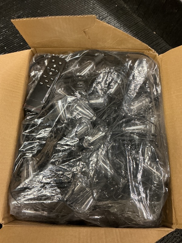 Photo 1 of Brightever 200FT Outdoor String Lights with Remote, 2700K/4000K/5000K Selectable LED String Lights for Outside with 100+4 ST38 Edison Bulbs, 3 Modes Dimmable Patio Lights Waterproof for Camping, Deck