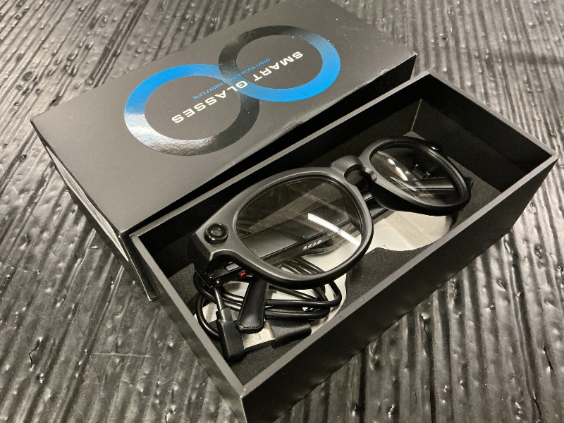 Photo 1 of ROZEUS AI Smart Glasses with 4K HD Camera – Video Recording Glasses with Audio, Bluetooth Sunglasses with Camera for Men, Real-Time Translation, Hands-Free Music&Calls, Outdoor Sports Travel