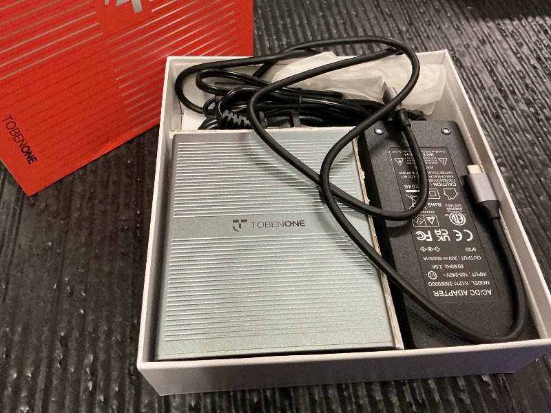 Photo 1 of TobenONE DisplayLink Docking Station 3 Monitors, 14-in-1 Triple Monitor Dock for M1-M5 MacBook/Mac mini, Windows, Chrome (3HDMI, 120W Power Supply, 5 USB, Home Office & Professional Workspace