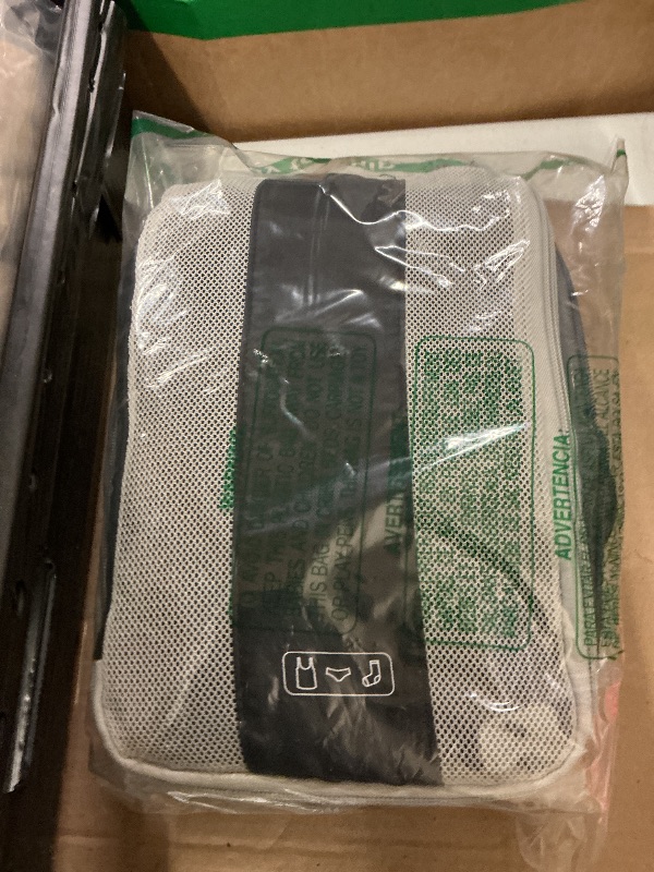 Photo 1 of 10 Set Compression Packing Cubes for Travel Essentials,Compressible Expandable Packing Cubes for Suitcase,OlarHike Luggage Organizer Bags for Travel,Handy Helper for Organizing Clothes(Black)