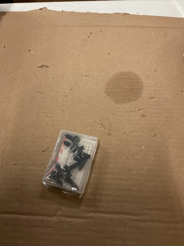 Photo 1 of 8PCS Premium Stainless Steel License Plate Screws, Rust-Proof & Anti-Rattle License Plate Bolts(Black) (Black-8PCS)