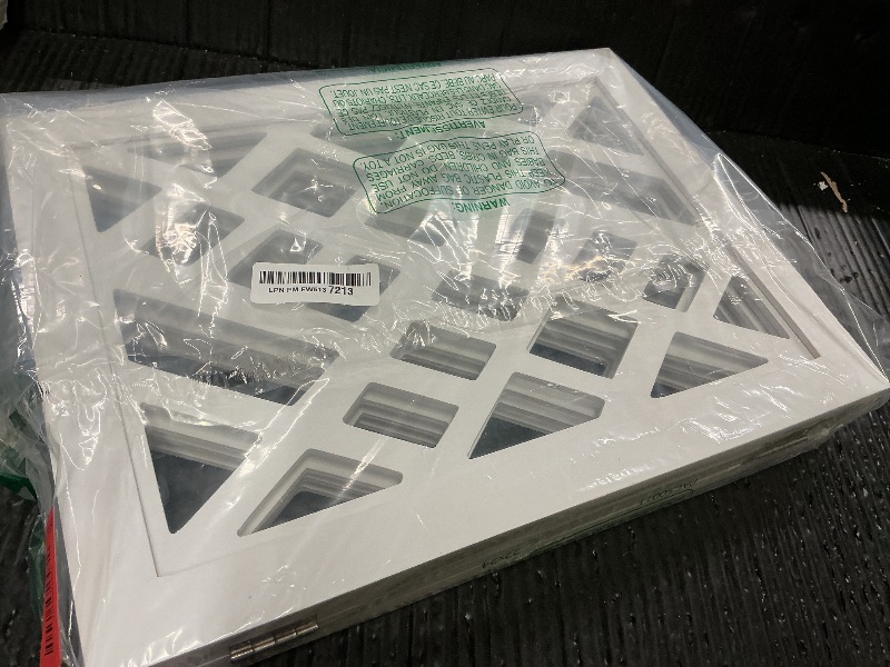 Photo 1 of Cut-Out Design 16" Short Dog Gate for Small Dogs, Foldable Retractable Puppy Gate Indoor - Freestanding Lightweight Pet Barrier for Doorways, Stairs, Hallways (Extends to 41", White)