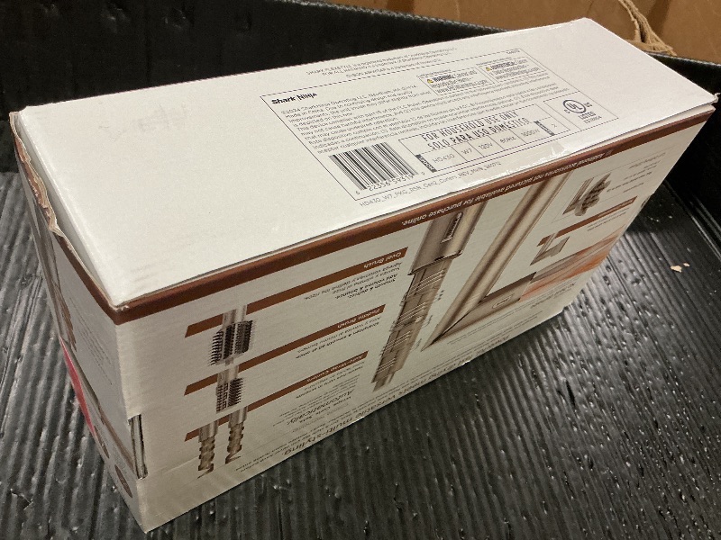 Photo 1 of Shark FlexStyle Air Styling & Drying System, Powerful Hair Dryer Brush & Multi-Styler with Auto-Wrap Curlers, Paddle Brush, Oval Brush, Concentrator Attachment, Stone, HD430