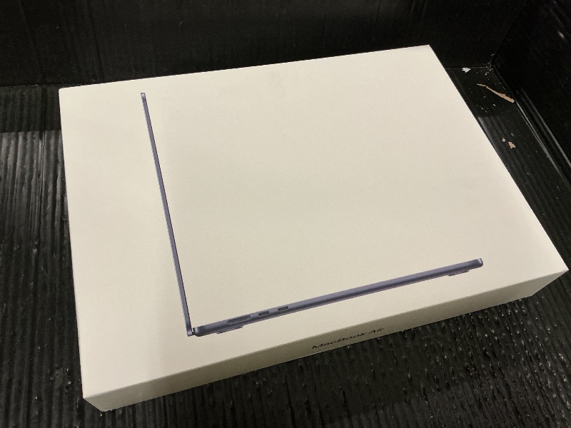 Photo 1 of Apple 2025 MacBook Air 15-inch Laptop with M4 chip: Built for Apple Intelligence, 15.3-inch Liquid Retina Display, 16GB Unified Memory, 512GB SSD Storage, 12MP Center Stage Camera, Touch ID; Midnight