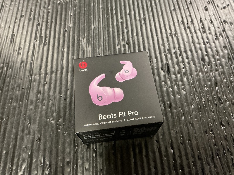 Photo 1 of Beats Fit Pro (1st Gen) - True Wireless Noise Cancelling Earbuds - Active Noise Cancelling - Sweat Resistant Earphones, Compatible with Apple & Android, Class 1 Bluetooth® - Stone Purple