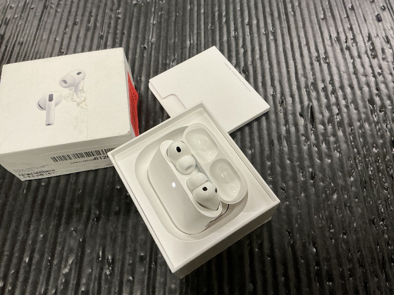 Photo 1 of Apple AirPods Pro 3 Wireless Earbuds, Active Noise Cancellation, Live Translation, Heart Rate Sensing, Hearing Aid Feature, Bluetooth Headphones, Spatial Audio, High-Fidelity Sound, USB-C Charging