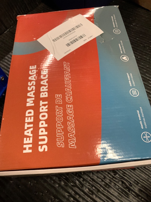 Photo 1 of OVIMAZ Red Light Therapy Belt for Body, Cordless Infrared Light Therapy Belt with Heating Vibration Massage, Portable Lower Back Massager for Back Shoulder Waist Red Light Therapy Wrap (Black)