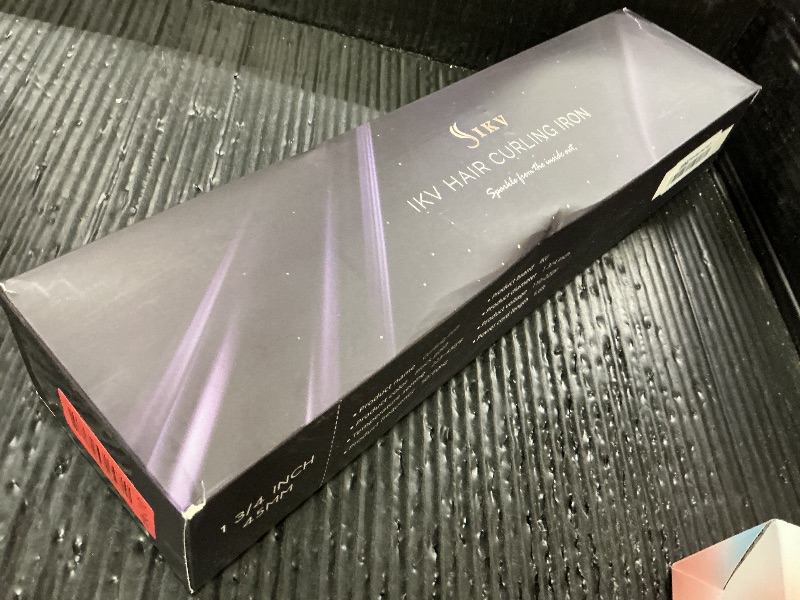 Photo 1 of 1 3/4 Inch Extra Long Barrel Curling Iron, 1.75 Large Barrel for Long Hair Ceramic Tourmaline