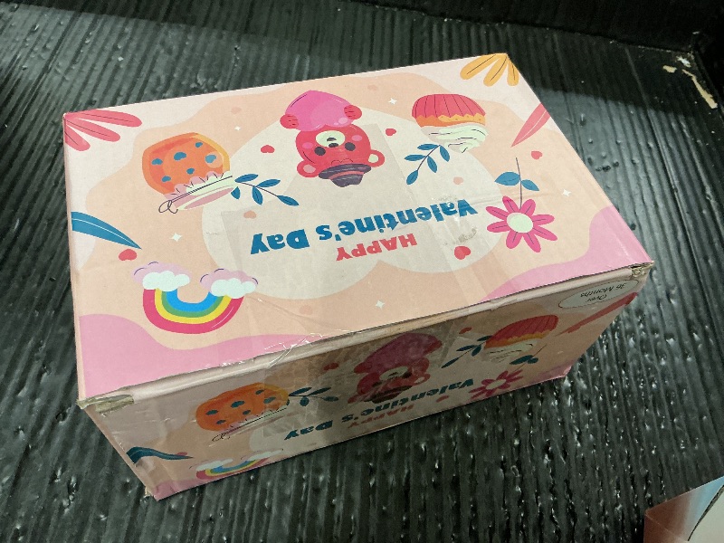 Photo 1 of 24 PACK Valentines Day Cards with Plush Keychains, Valentines Day Gifts for Kids Classroom,Kawaii Stuffed Keychain Toy for School Valentines Gifts Exchange,Valentine Party Favors Supply for Boys Girls