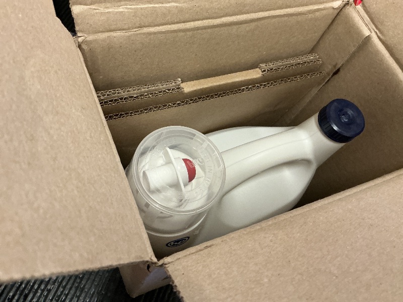 Photo 1 of **USED, SOME SPILLAGE** Tide Free & Gentle Liquid Laundry Detergent, 100 Loads, 132 fl oz, Tide Laundry Detergent, Clean Laundry Detergent