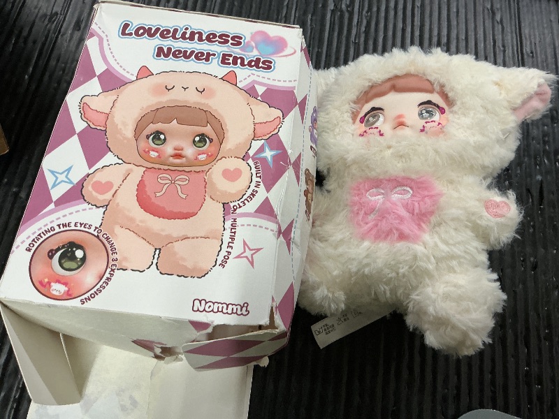 Photo 1 of 1pc only.   Blind Box Loveliness Never Ends Series Plush - 3 Expressions Adorable Mystery Plush Toys for Collectors - 7.1IN Random Surprise Doll with Unique Designs, 1PCS (1 of 7 Possible Styles)