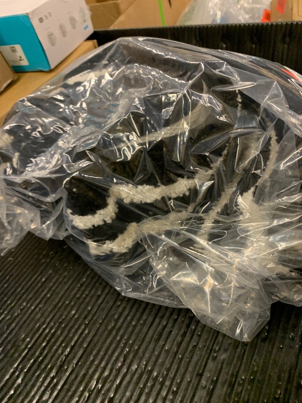 Photo 1 of Uphome 3-Piece Black Bathroom Mat Set, Non-Slip, Machine Washable, Soft Shaggy Microfiber Absorbent Bath Mat Set with U Shaped Toilet Mat for Tub, Shower