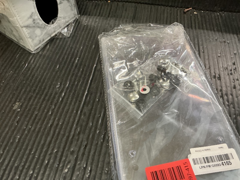 Photo 1 of 2PCS Clear License Plate, Unbreakable License Plate Covers Frame, License Plate Protector- Clear Novelty Number Plate Cover, Universal car Transparent License Plate Cover