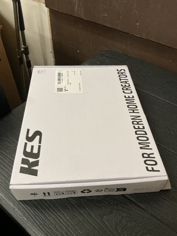 Photo 1 of KES Kitchen Gold Pot Filler Folding Faucet Brass Double Joint Swing Arm Sink Faucet Articulating Wall Mount Two Handle Brushed Gold, KN926LFF18-BZ