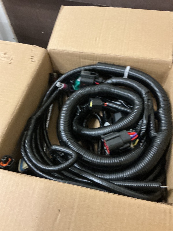 Photo 1 of Cheriezing Engine Wiring Harness Compatible with 2005-2007 F-250 F-350 F-450 F-550 Super Duty (6.0L V8 Diesel Engine) Replace# 5C3Z-12B637-BA Build Date of 11/4/2004 and Later Only