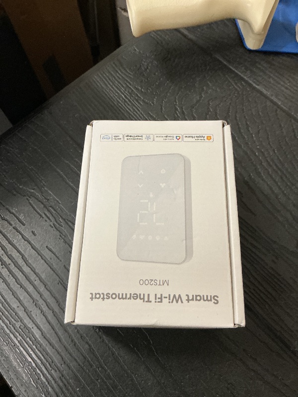 Photo 1 of meross Smart Thermostat for Electric Baseboard and in-Wall Heaters Work with HomeKit, Alexa and Google Home, 120V-240V Wi-Fi Programmable Thermostat with Easy Install, Energy Saving, 4 Wires Needed