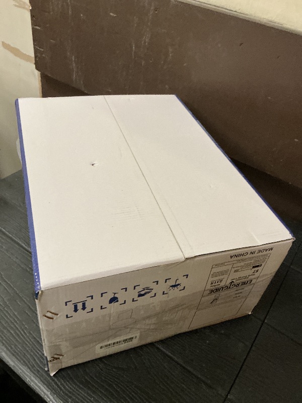 Photo 1 of Surtime 46" White Ceiling Fans with RGB Lights - Flush Mount Ceiling Fan Light with LED 3CCT Dimmable, Modern Low Profile Ceiling Fans for Indoor Party,Covered Outdoor