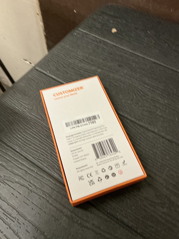 Photo 1 of Resparked Customizer Engraving Pen (Formerly Culiau): Ultimate Cordless Portable Tool for Artists & DIYers - Engrave 50+ Surfaces - Beginner Friendly - Rechargeable - Free 30 Bits & Mastery Guide