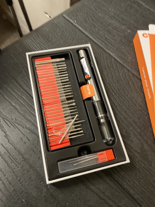 Photo 1 of Resparked Customizer Engraving Pen (Formerly Culiau): Ultimate Cordless Portable Tool for Artists & DIYers - Engrave 50+ Surfaces - Beginner Friendly - Rechargeable - Free 30 Bits & Mastery Guide